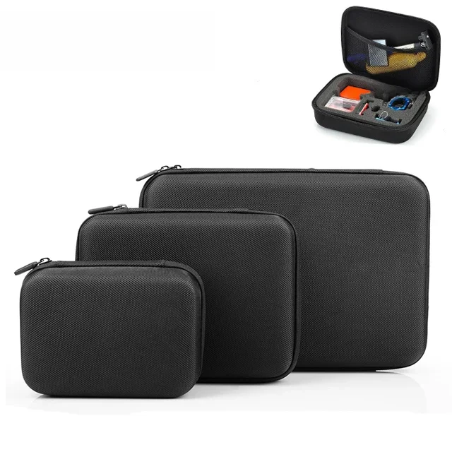 Przenośny futerał do przenoszenia Twarda torba na akcesoria do kamery sportowej Torba przeciwwstrząsowa do kamery sportowej Gopro Hero 9 10 11 SJCAM DJI OSMO — zdjęcie produktu 7