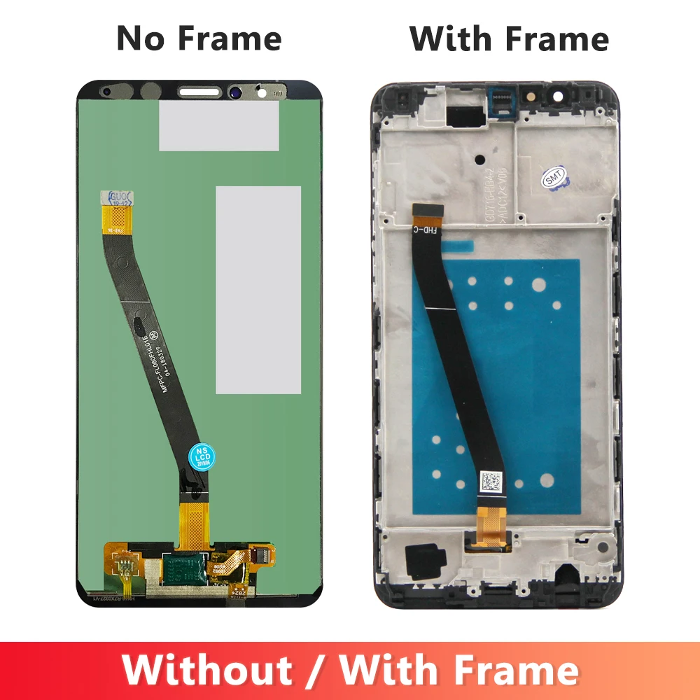 5.93\'\' For Honor 7X LCD Display Touch Screen Digitizer For Honor 7X LCD With Frame BND TL10 AL10 Screen