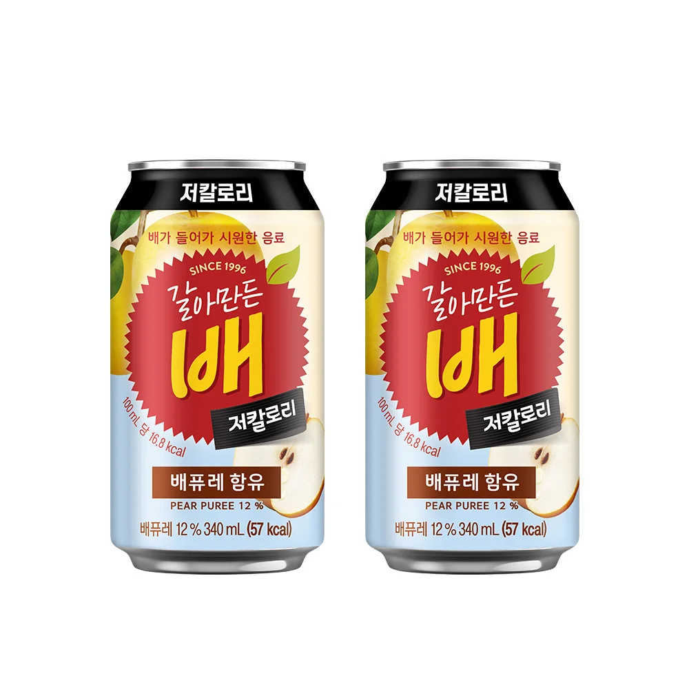 [Coca-Cola] Pera Garamandeun baja en calorías 340ml x24can