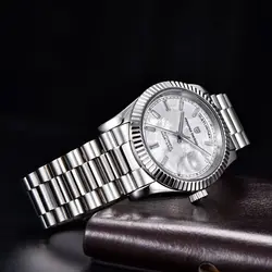 PAGANI DESIGN 2025 New DD36 Luxury Meteorite Dial Automatic Watch For Men mechanical Wristwatch Sapphire glass 10Bar Waterproof