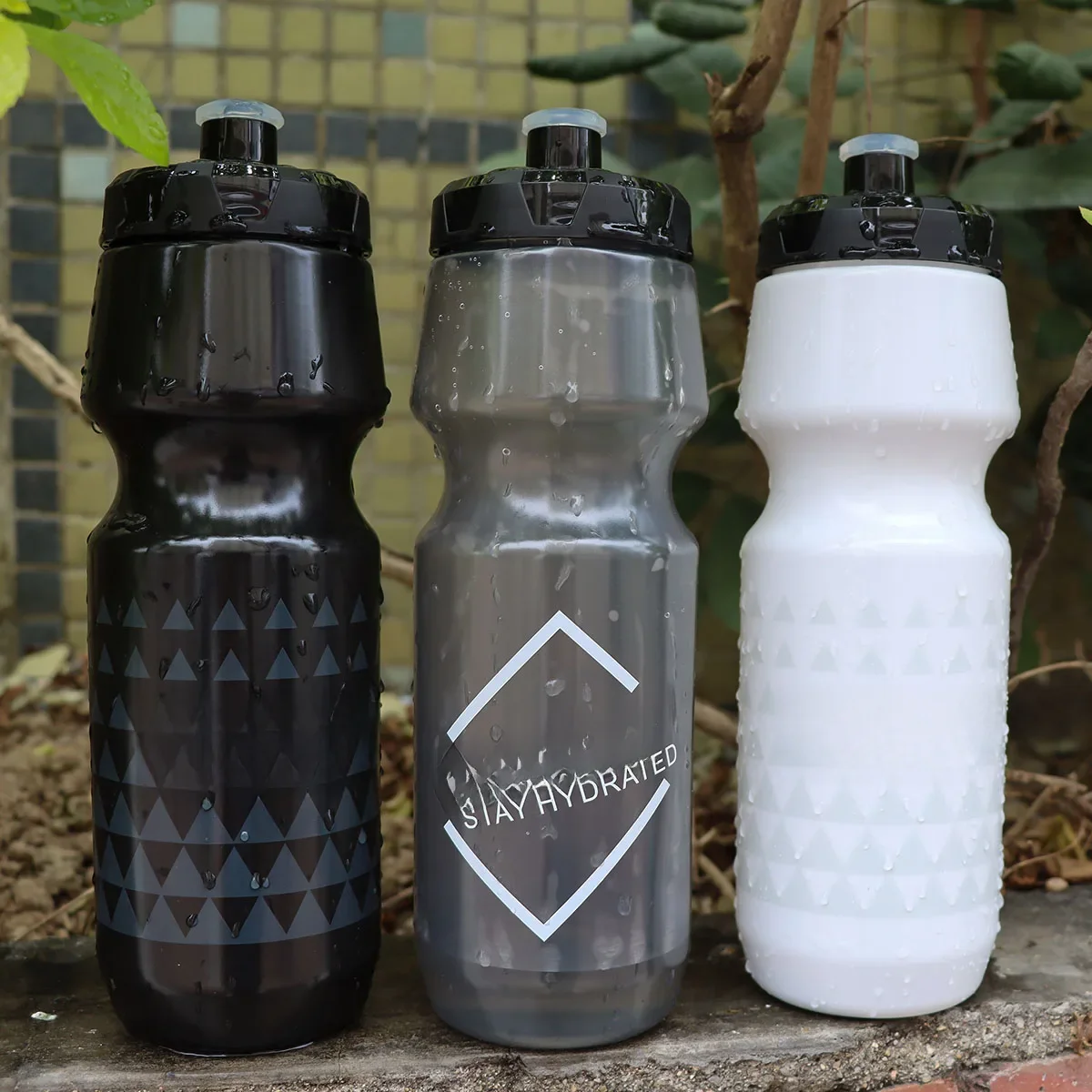 AliExpress GEMFUL Bike Water Bottle Bpa Free 750ml Squeeze Drink Cup 24oz Lightweight Reusable Plastic PP5 for Sports