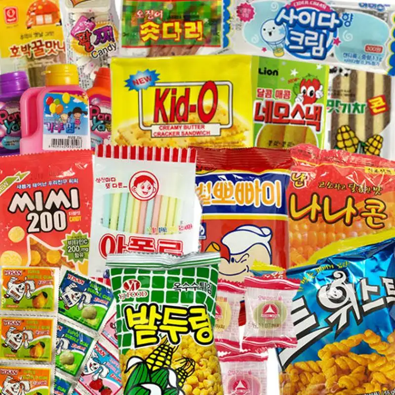 ○ 10 paquetes de recuerdos de los años 90 durante los días escolares 30 tipos de snacks antiguos antes de los dulces antiguos