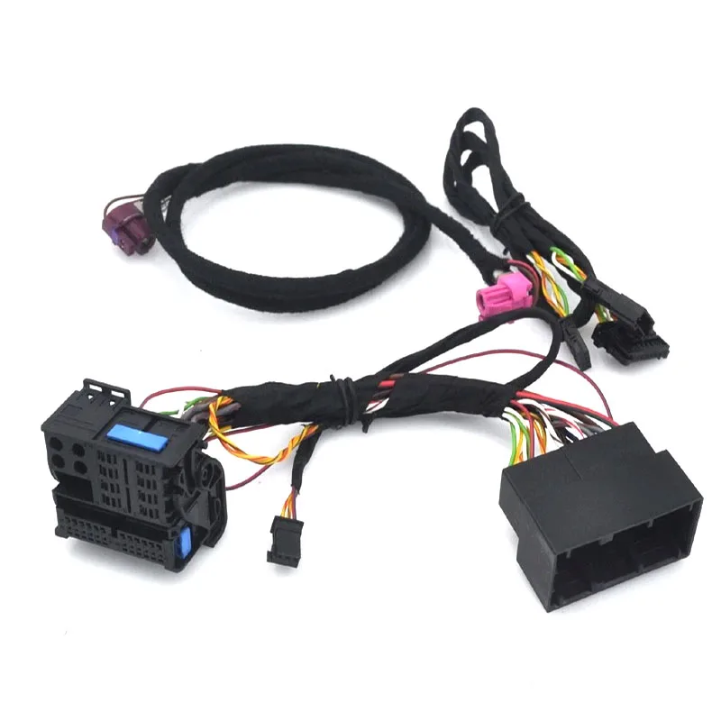 Retrofit Non-Idrive to CIC CID cable screen Harness For E90 E91 E92 E93 E88