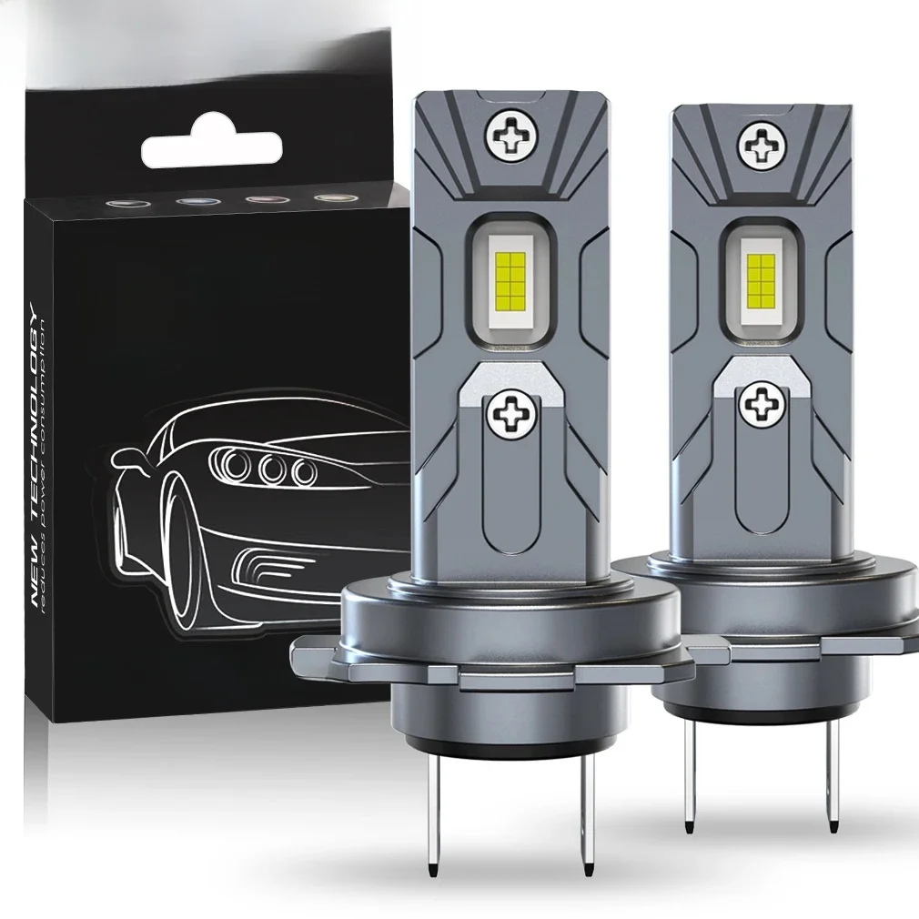 XSTORM H7 LED ampoule de phare Mini sans fil 60W 20000LM 6500K CSP pour phare de voiture Auto diode lampes H7 Turbo Led 12V Automobile