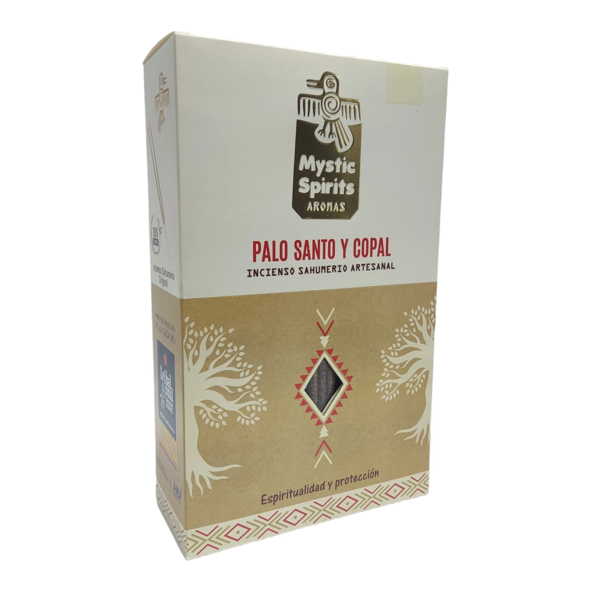 Santo Palo Santo organic incense with Copal in rods box of 12 boxes of 8 rods each total 96 rods of more than one hour of duration