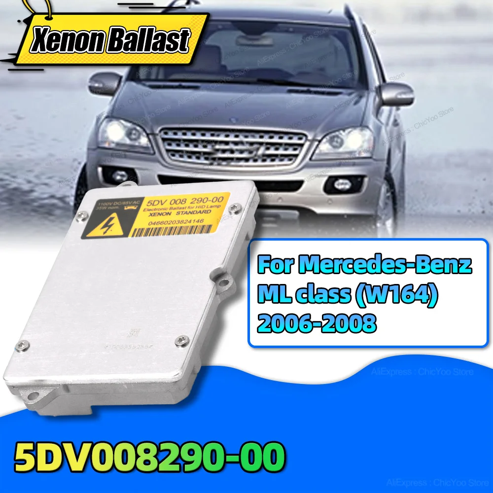 Xenon Ballast 5DV008290-00 HID Headlight D2S D2R Control 5DV008290 For Mercedes Benz ML class W164 2006 2007 2008