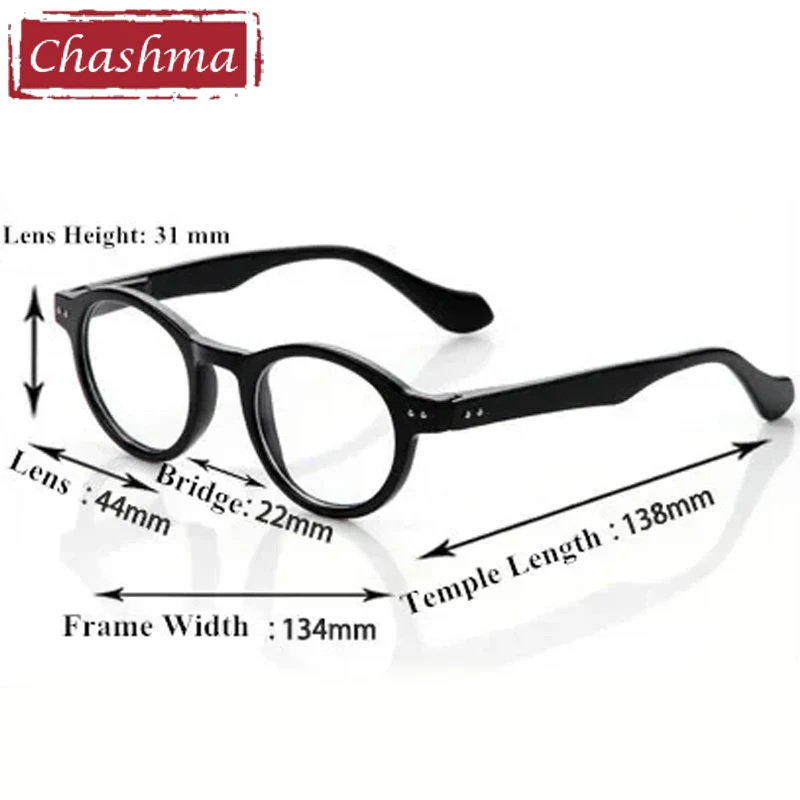 Chashma Retro Style Optical Glasses High Quality Eyewear Vintage Leopard Frame Round Reading Glasses