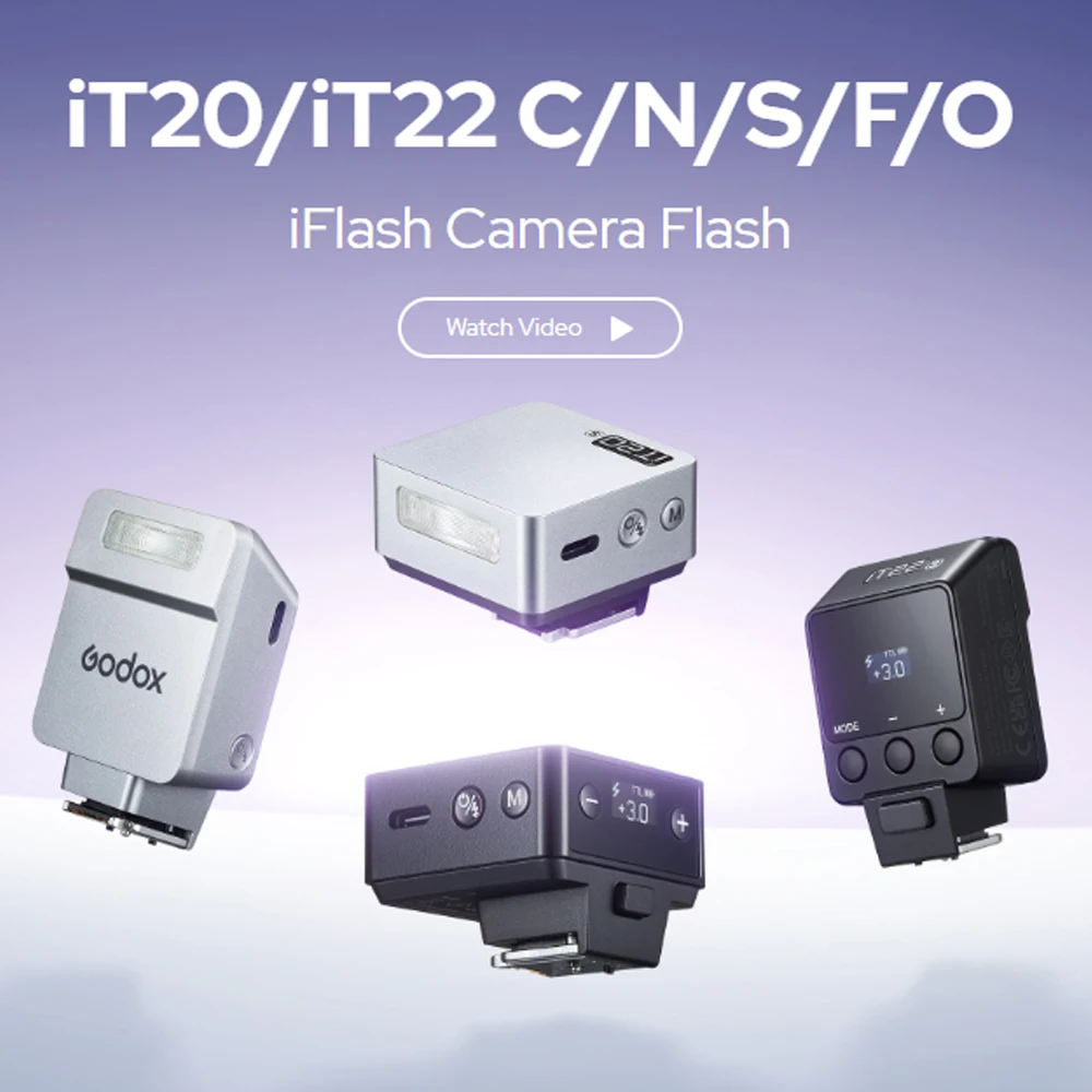 

Godox iT20 iT22 C/N/S/F Карманная вспышка с сенсорным экраном TTL 2,4G Беспроводная вспышка для камеры Canon Sony Nikon Olympus Fujifilm