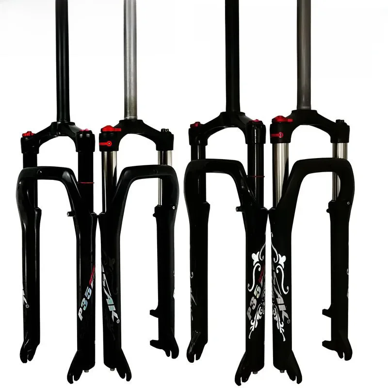 AliExpress PASAK Snow MTB Moutain 26inch Bike Fork Fat bicycle Fork Air Gas Locking Suspension Forks Magnesium Aluminium Alloy For 4.0"Tire 135mm