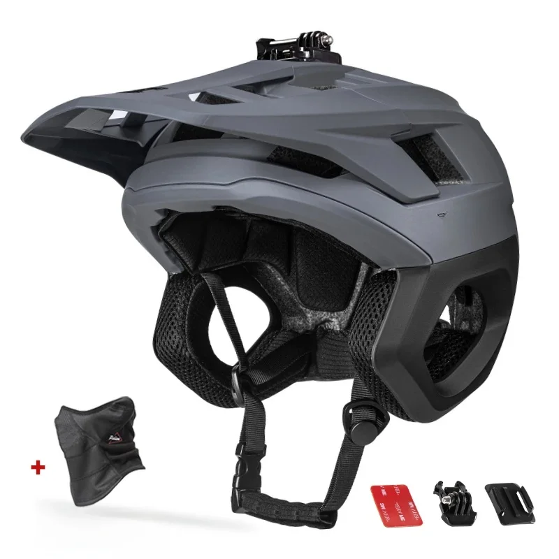 AliExpress BATFOX Mountain bike helmet men's 3/4 bicycle helmet mtb casco bicicleta cycling enduro mtb helmet for bicycle casco ciclismo