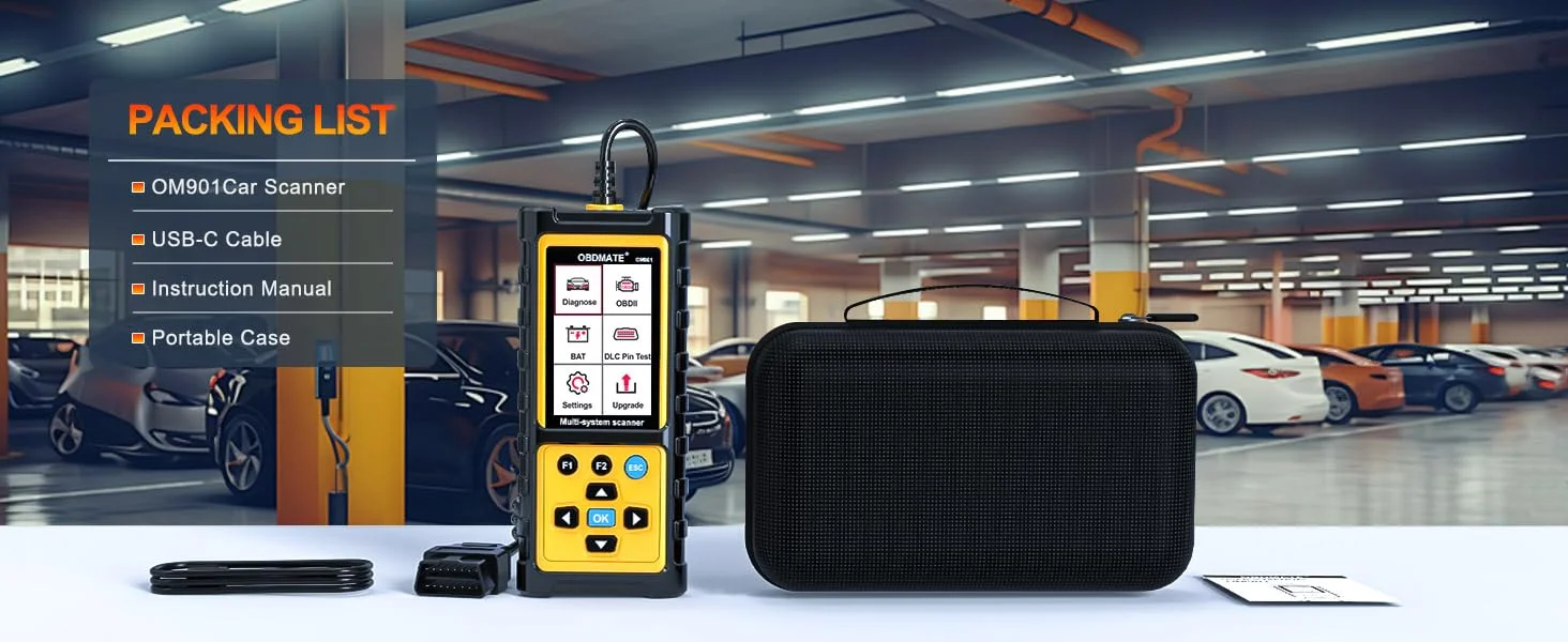 OBD2-Scanner Auto-Diagnosegerät ABS SRS Getriebesystem-Scanner Motorfehlercode-Lesegerät Automotive Scan-Tool – Detail 17