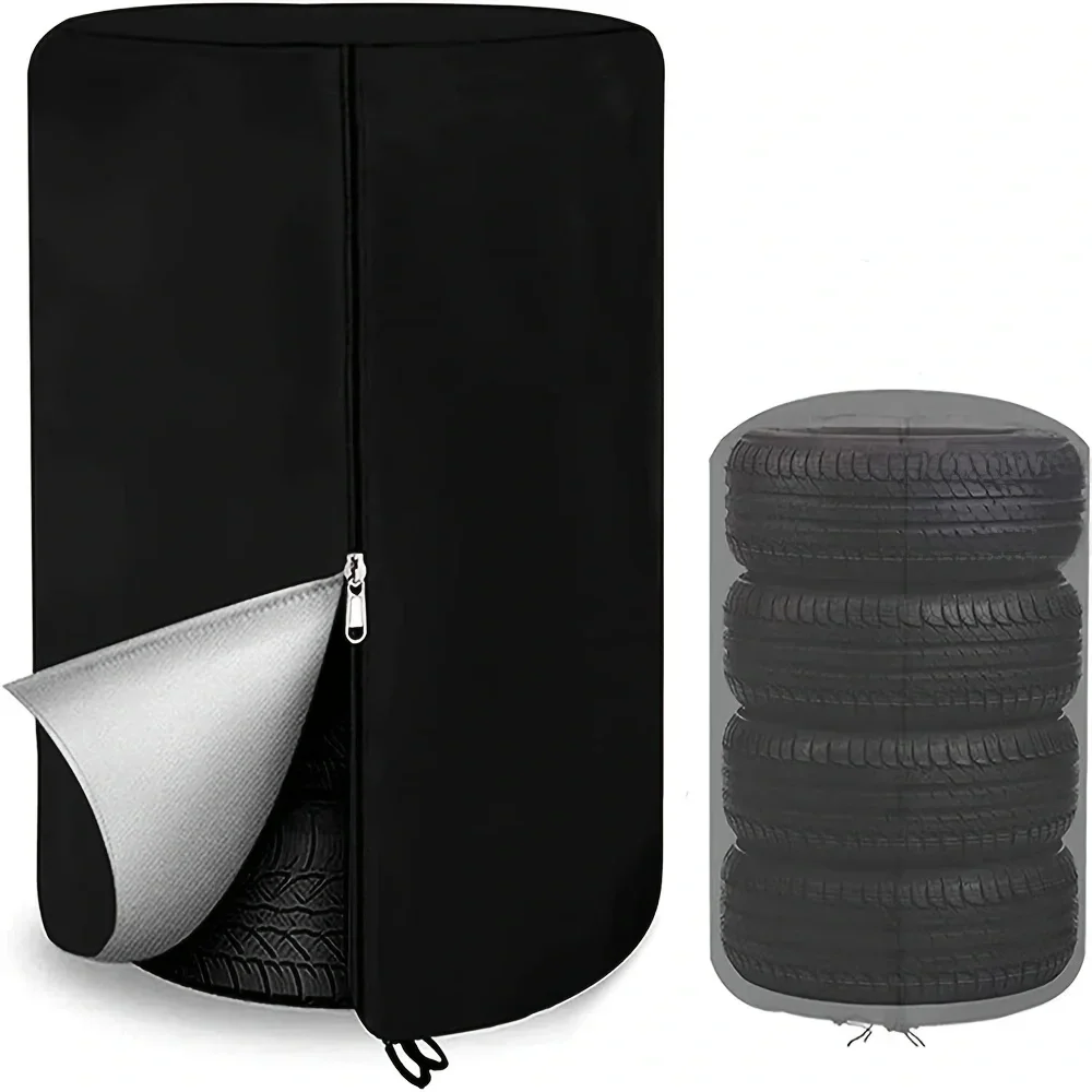 1PC Heavy-Duty bandenafdekking - Waterdicht, UV-bestendig, anti-veroudering en duurzame buitenbandopslag - afbeelding 2