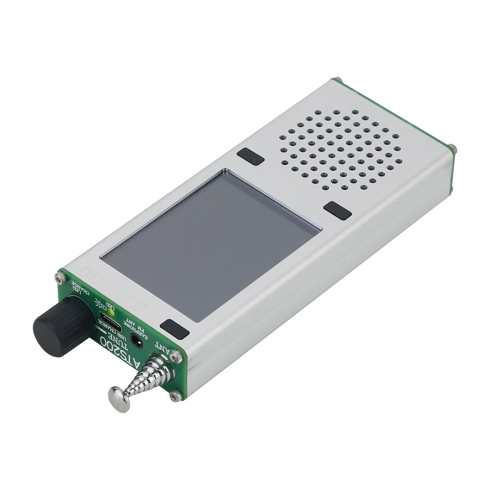 ATS200 Full Band เครื่องรับวิทยุแบบพกพาวิทยุ SSB LSB FM AM พร้อมหน้าจอ TFT ขนาด 2.4 นิ้ว