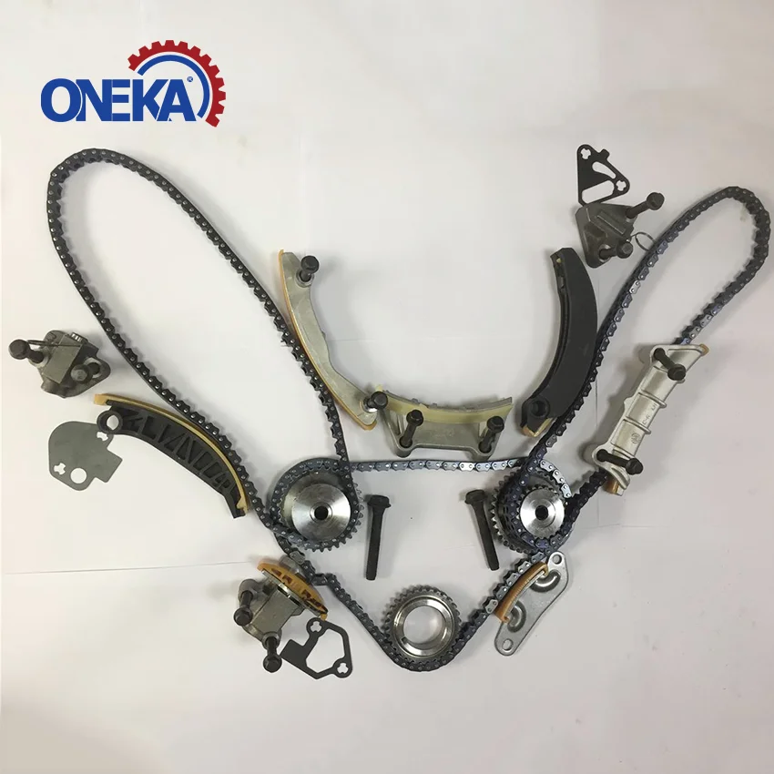 ONEKA Engine Timing Chain Kit for Buick Enclave Lacrosse Cadillac ATS Chevrolet Camaro Caprice GMC Acadia Terrain 3.0L 3.2L 3.6L