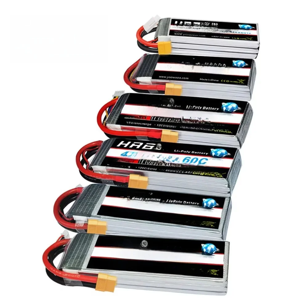 HRB 3S Lipo Batterij 11.1v 1300mah 1500mah 1800mah 2200mah 3000mah 4000mah 5000mah 6000mah Lipo Batterij voor 3S RC Auto Drone Boot - afbeelding 2