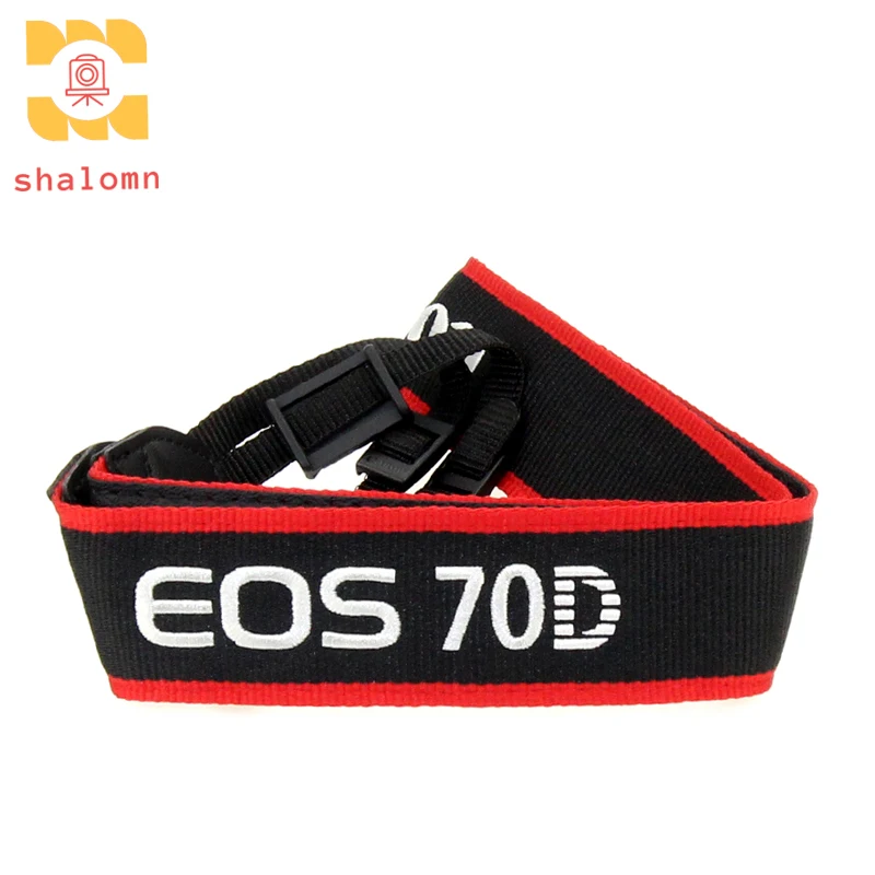 New Original Camera Shoulder Strap Embroidery Neckband Strap For Canon 6D Mark II 6D2 60D 7D Mark II 7D2 70D 80D 90D SLR