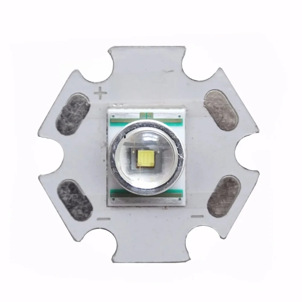 5 sztuk XR-E XRE Q5 3W emiter LED światło białe/ciepłe białe 20MM 16MM podstawa do latarki LED DIY — zdjęcie 2