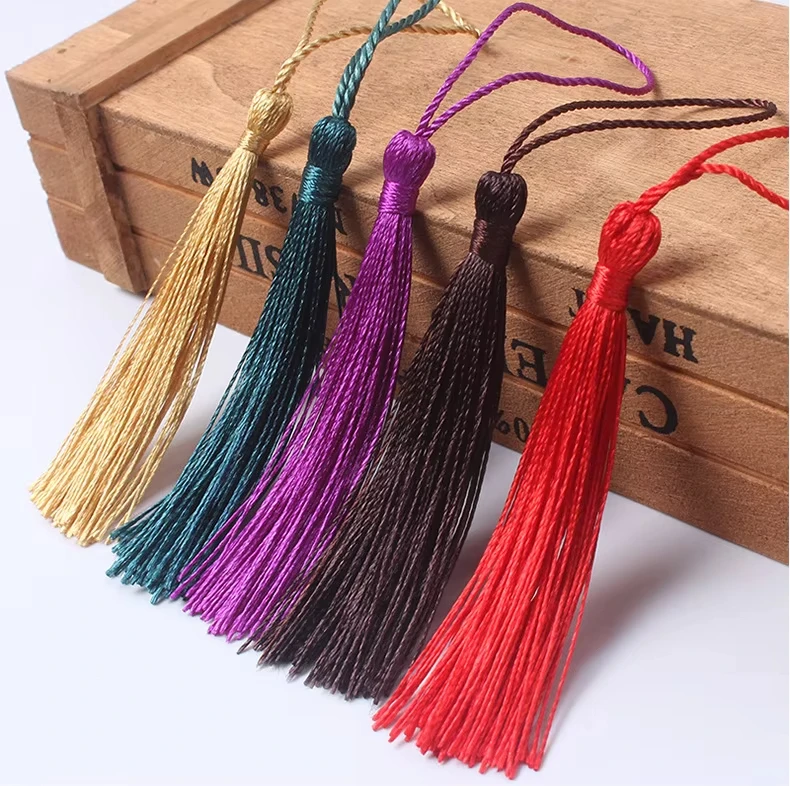 Wew8me1 عقدة صينية للهاتف المحمول مفتاح قلادة محظوظة علامة 500 قطعة حزمة طول 12 سنتيمتر #1