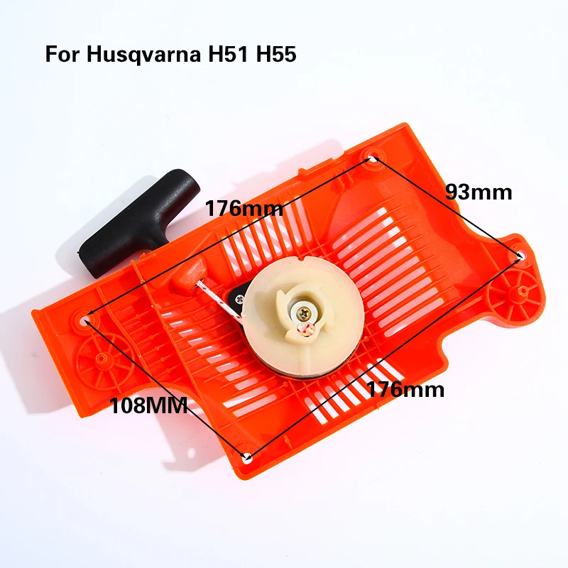 

Pull Start Recoil Starter Fit For Husqvarna H51 H55 Garden Tools Series Trimmers Parts Fujiwara 50 51 55 manual starter