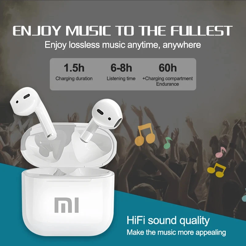 XIAOMI AP05 True Wireless Earphone Buds5 HIFI Stereo Sound Bluetooth5.3 Headphone MIJIA Sport Earbuds With Mic For Android iOS