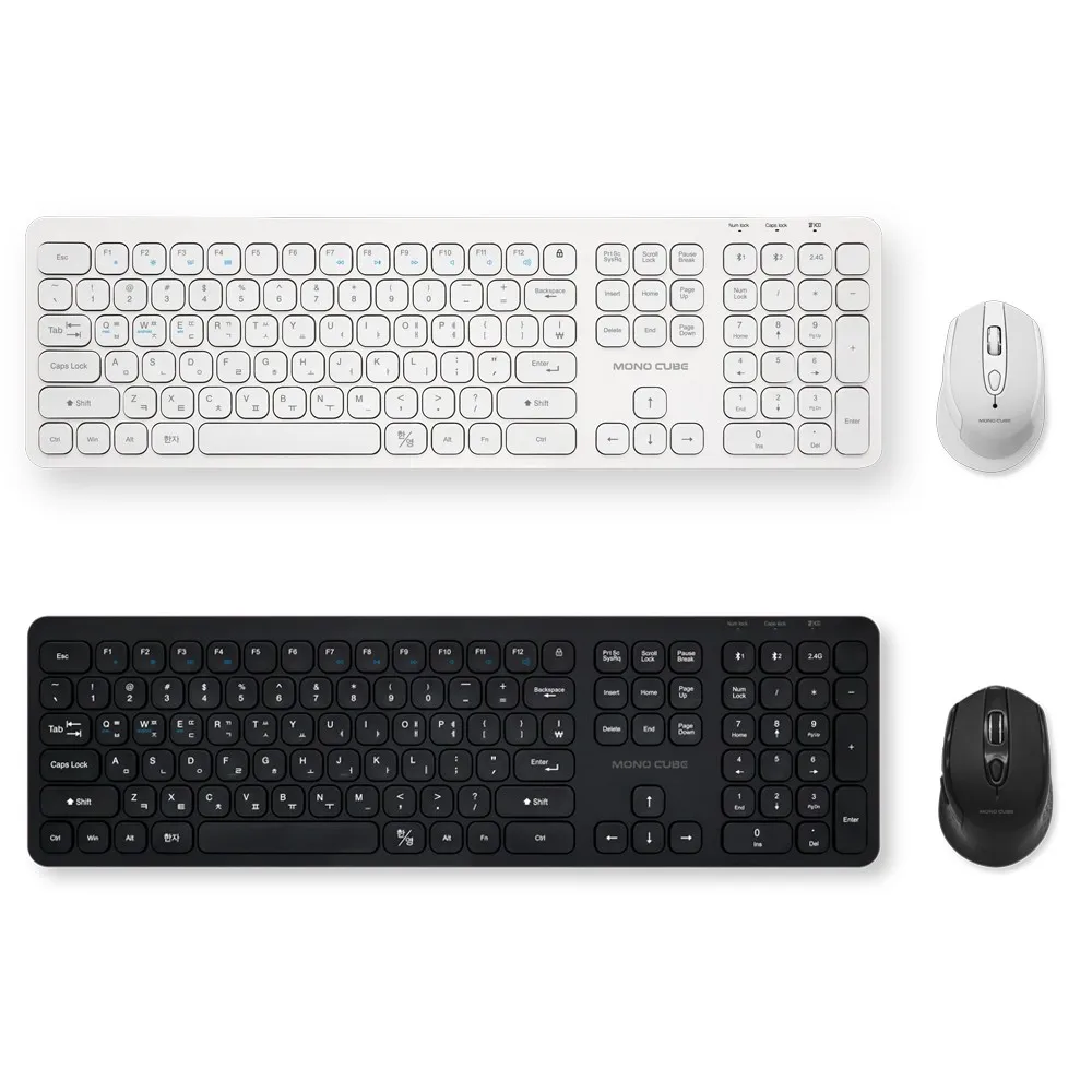 Mono cube multi pairing Bluetooth Keyboard Mouse set TS-MONO-SET