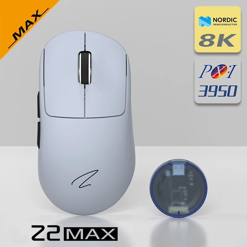 Zaopin Z2 MAX Swappable Switch 8K Wireless PAW3950 Mouse