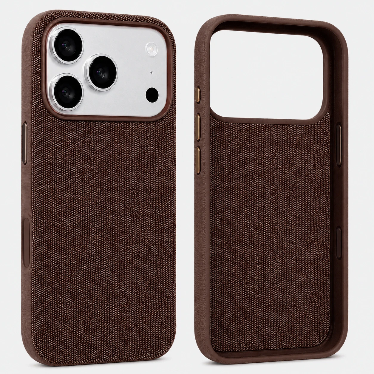 Neue Technologie: Gewebtes Stoff-Magnetgehäuse für iPhone 18 17 16 15 14 13 Pro Max Plus, kreatives Magnetdesign mit gewebtem Muster, stoßfeste Schutzhülle.