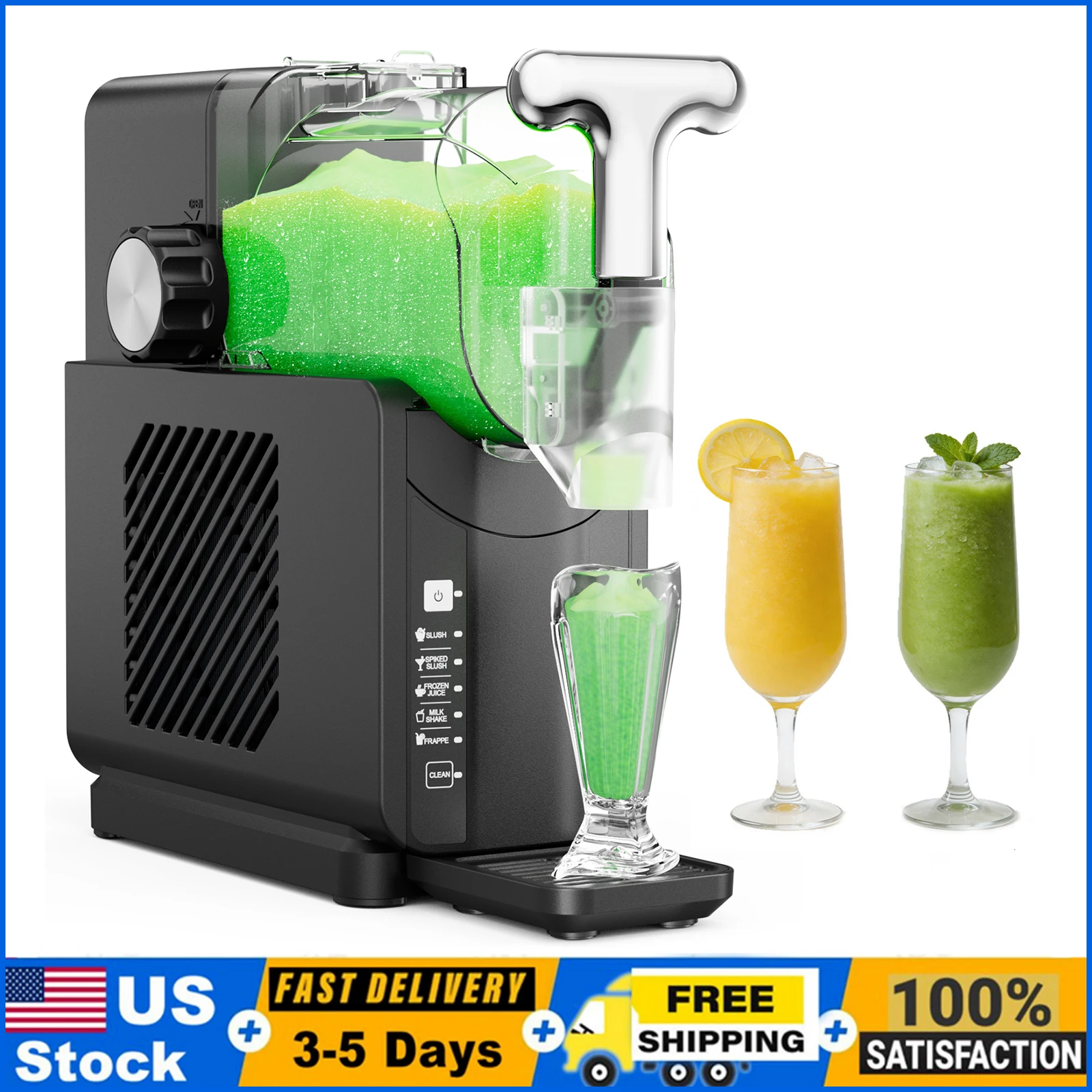 Slushy Machine - Slushie Machine for Home No Ice