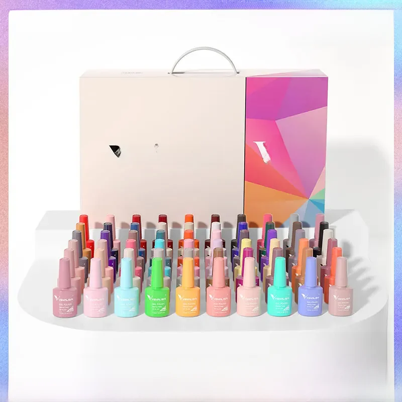 7.5Ml Venalisa Gel Nagellak Set VIP4 Hema Gratis Nailmanicure Soak Off Base Nowipe Topcoat Uv Led Nail Gel vernis Kit - afbeelding 2