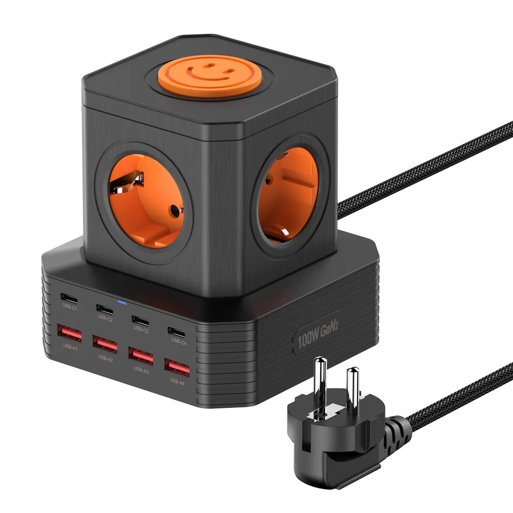 UM2 4000W 5구 멀티탭 GAN PD USB C타입 PPS 고속 접지 타워 100W 충전기 파워스테이션 TOWER - 썸네일 2