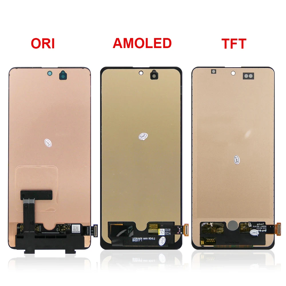 AMOLED TFT M51 Display Screen with Frame, for Samsung Galaxy M51 M515 M515F Lcd Display Touch Screen Assembly Replacement