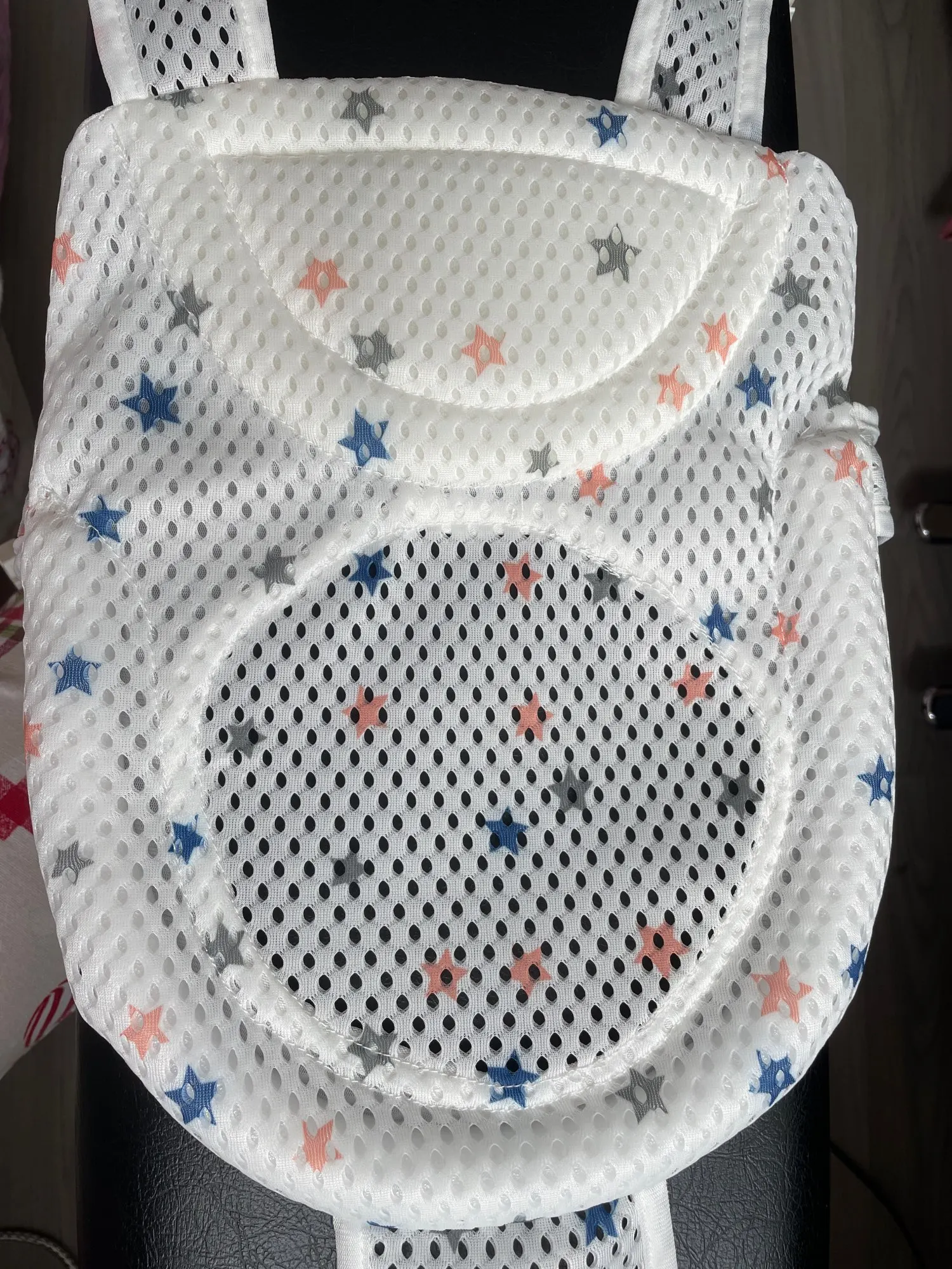 HOMFISH Baby Bath Support Pad Foldable Floating Seat Adjustable Newborn Bathing Cushion Infant Safety Net Hammock photo review