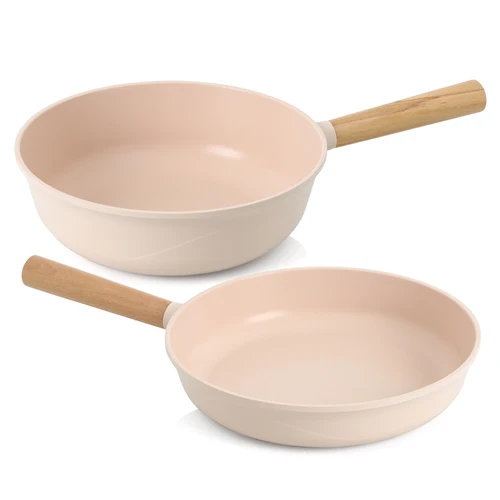 IH 냄비세트 글램레트로냄비 4종세트 / 18편수+20+22+24 / 핑크색상 / 인덕션겸용 