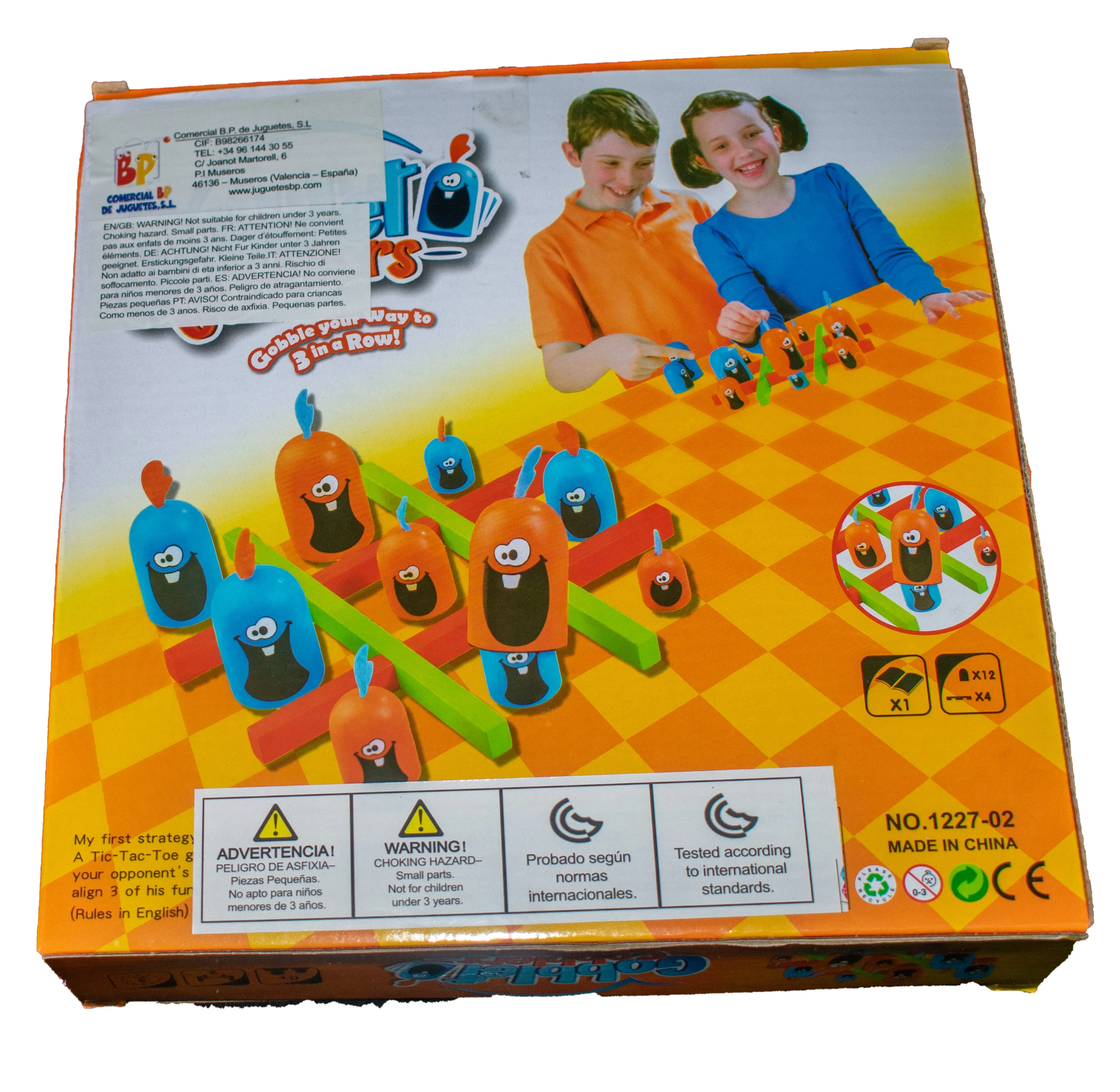3 in line: Gobblet Gobblers