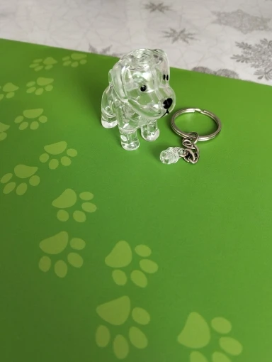 Dog Hair Storage Pendant Cute Keychain Bag Pendant Couple Car Key Chains Jewelry Souvenir Collection Gift Decoration Accessories photo review