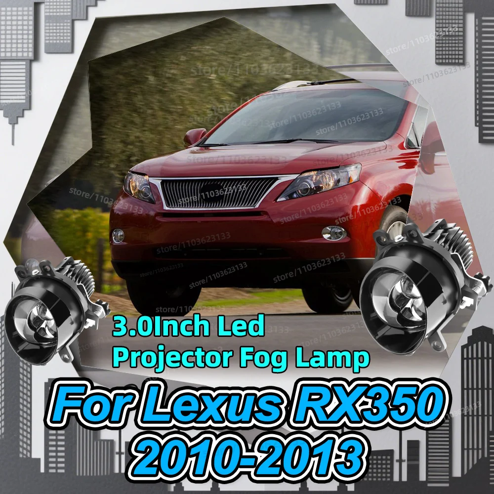 

3.0inch Bi Led Projector Lenses Fog Light For Lexus RX350 2010 2011 2012 2013