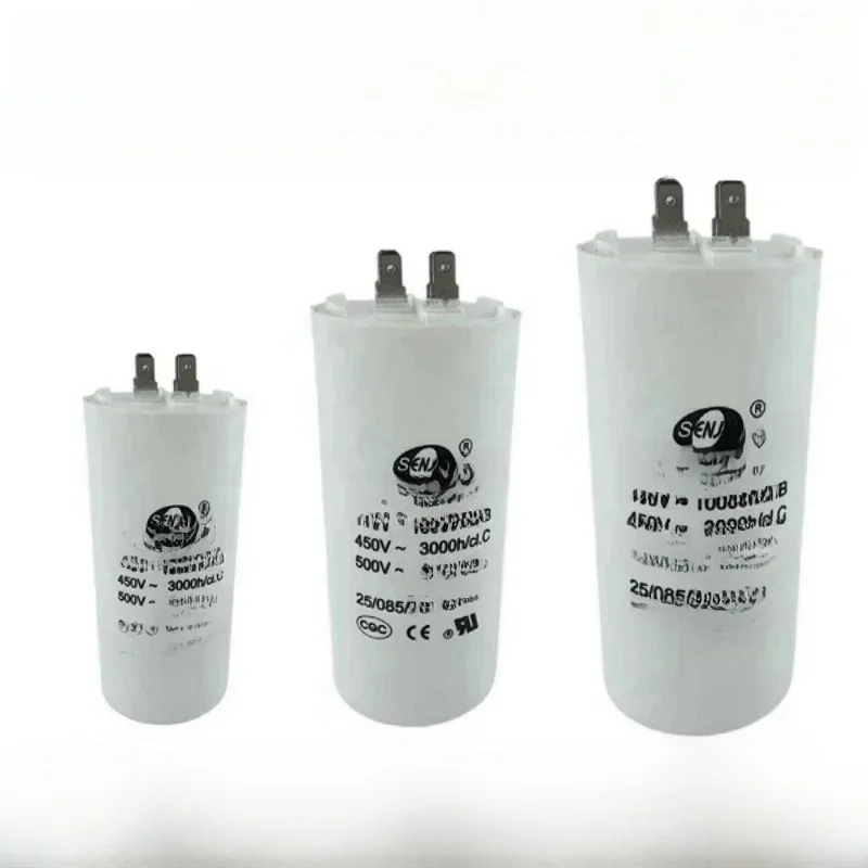 1PCS CBB60 Kondensator rozruchowy silnika suszarki pralki 4UF/8UF/20UF/35UF/60UF/100UF 450V — zdjęcie produktu 6