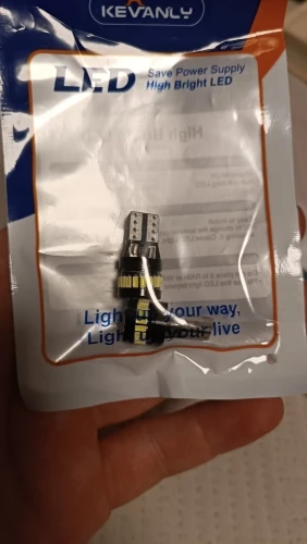 T10 W5W LED Bulbs photo review