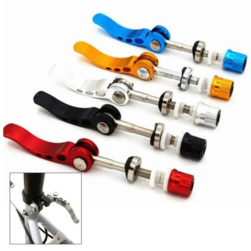 AliExpress Bicycle Parts Seat Post Clamp Quick Release Mountain Bike Seat Tube Clamp Bike Accessories mtb