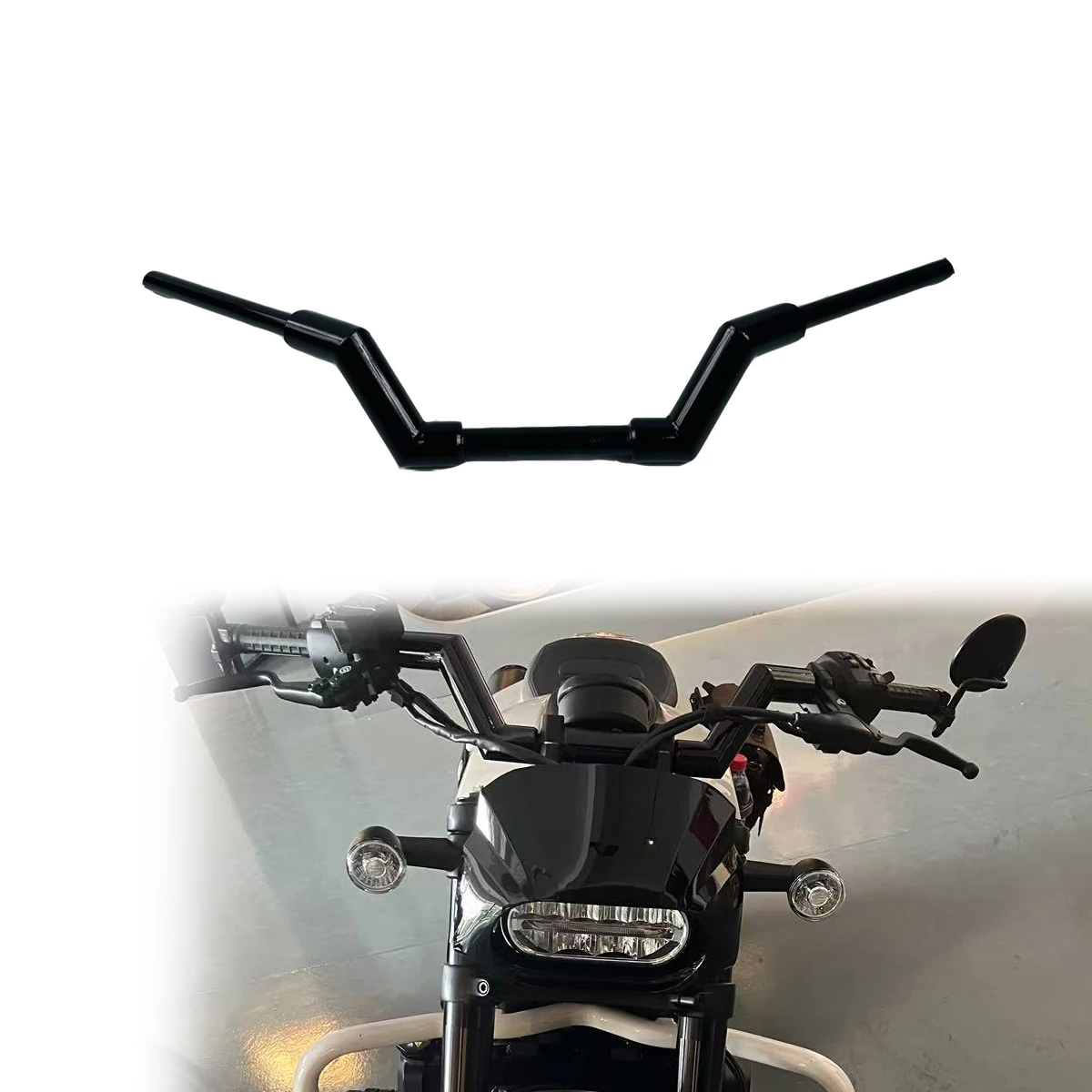 

Motorcycle 1.5inch 38mm Handlebar Drag Bar For Harley Sportster S 1250 RH1250S Nightster 975 Motorcycle Steering Wheel