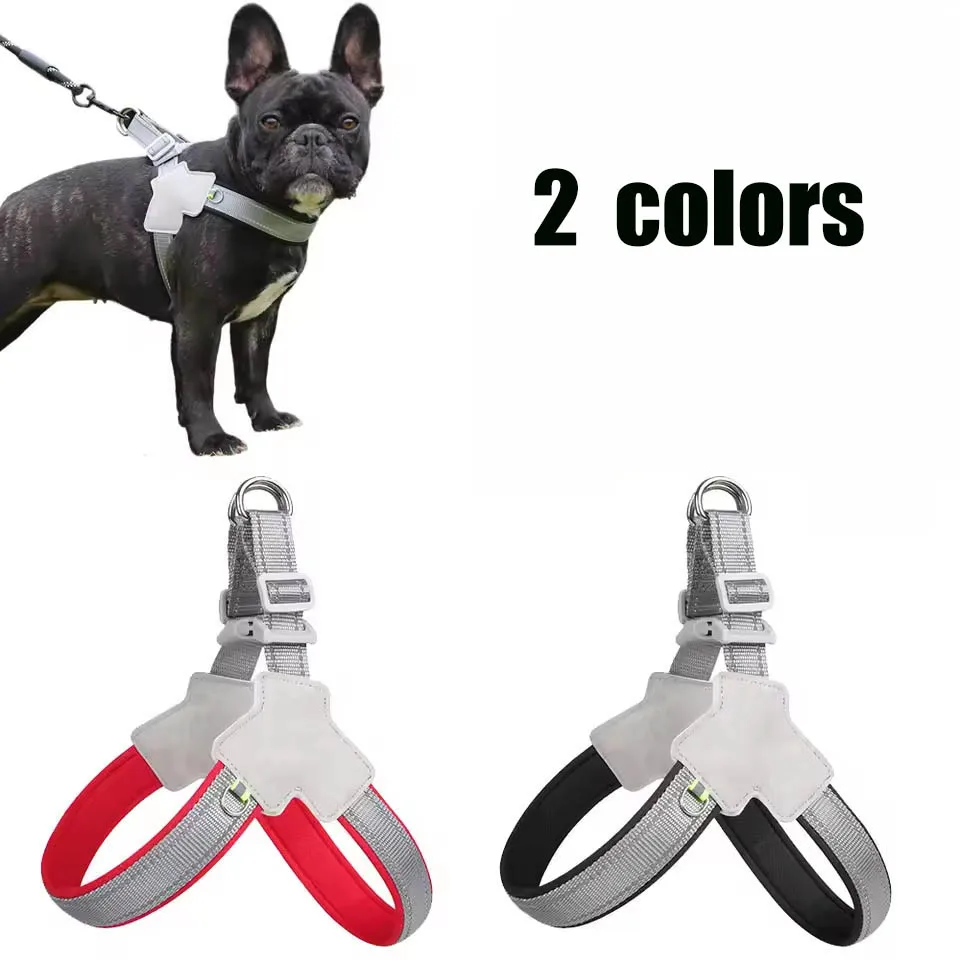 مقود سترة الكلاب مقود حزام صدر الحيوانات الأليفة مناسب للكلاب الصغيرة والمتوسطة الحجم Shiba Inus Corgis Bichon Frises وTيدي. #1