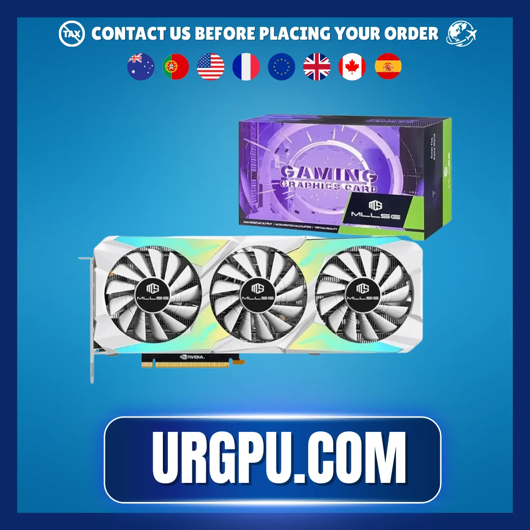 Placa gráfica de vídeo para jogos, NVIDIA GPU, Iluminação RGB, Usado, RTX 3080, 10GB, GDDR6X, 320 Bit, PCI-E, 4.0x16, 8 Plus 8Pin