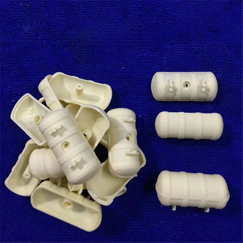 4 szt. Zdalnie sterowana łódź żywica montaż Model tratwa ratunkowa 45x20mm żywiczne tratwy ratunkowe miniaturowe pływaki ratunkowe części zamienne do statku DIY — zdjęcie 2