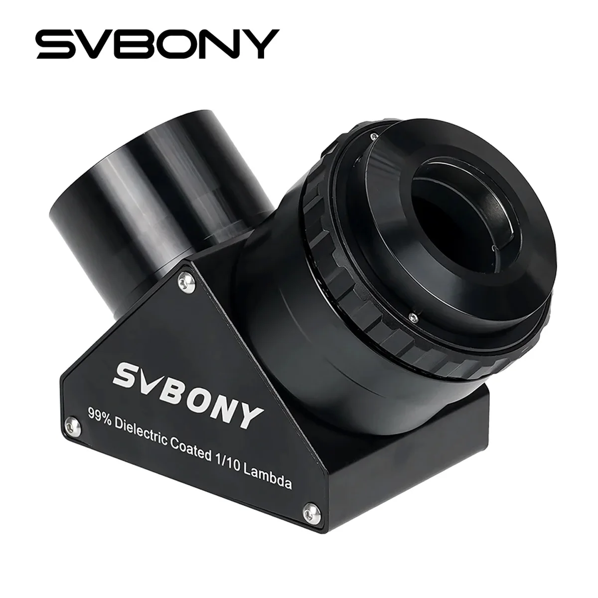 SVBONY SV223 2inch 90-degree Clicklock 99% Reflective Dielectric Coating Diagonal Mirror 1/10 Lambda Black