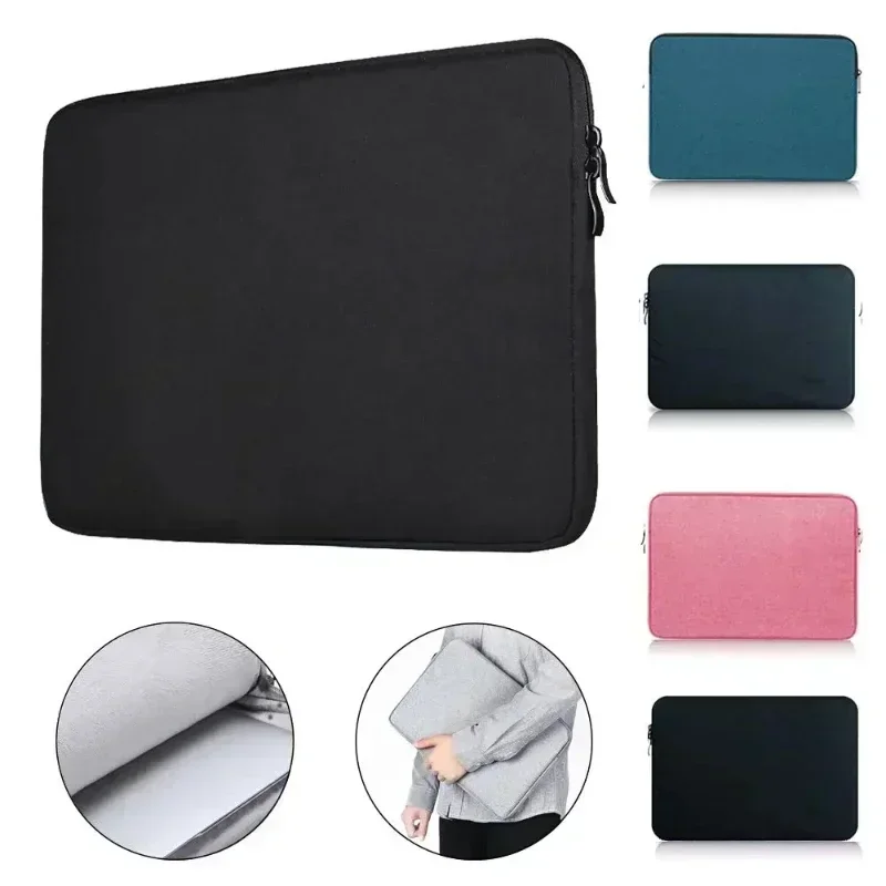 Hochwertige Laptop tasche Softcover 12 13 14 15 17 Zoll für MacBook Huawei Xiaomi HP Dell Lenovo Notebook Zubehör