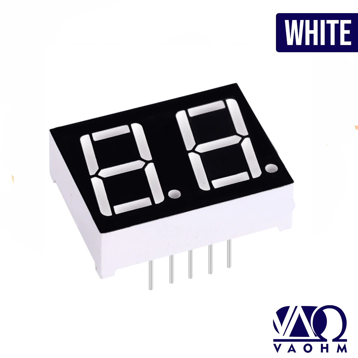 10PCS 2821AH 2821AB 2821AG 2821AW 0.28 Inch Common Cathode Two Digit Seven Segment Led Display Tube Red Blue Green White