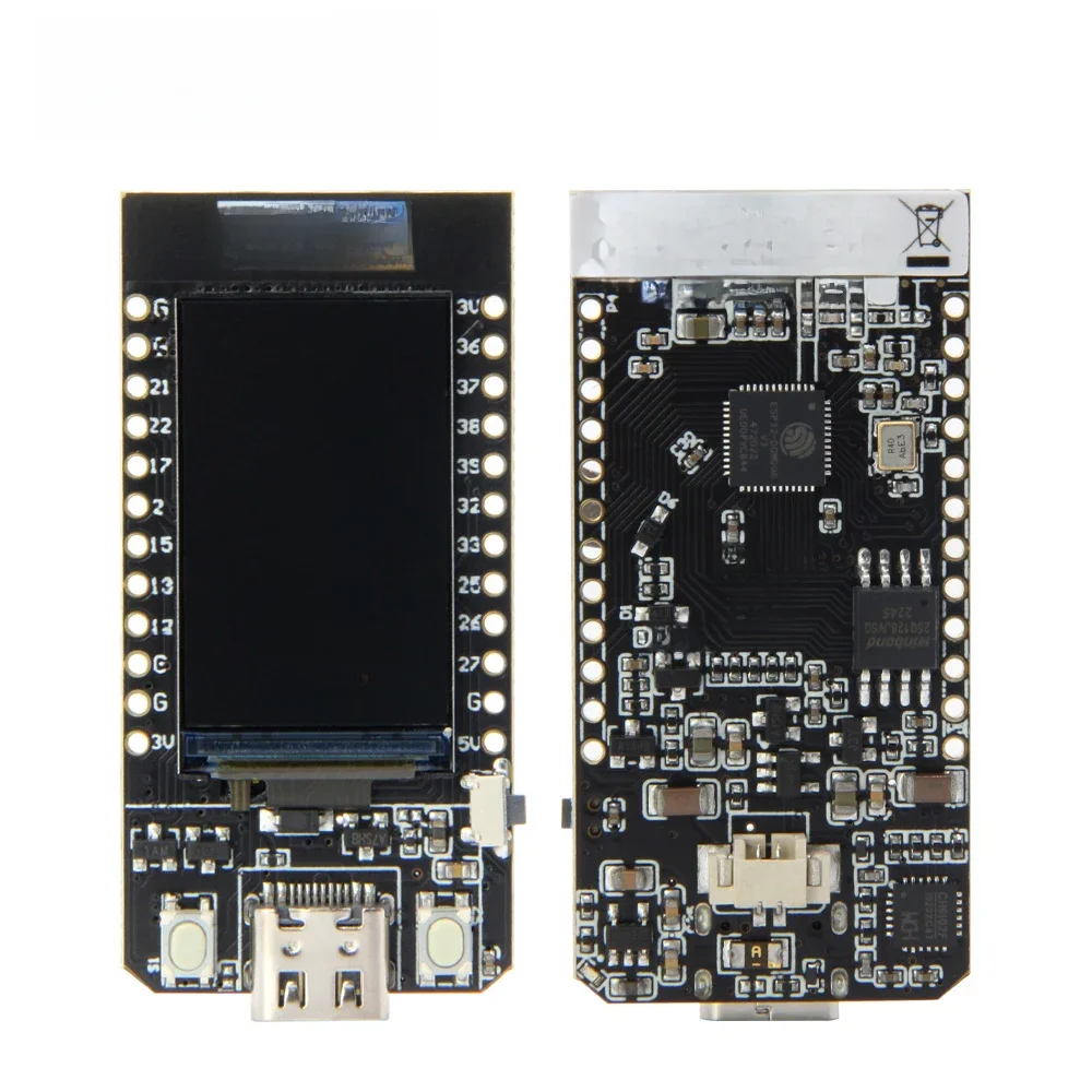 LILYGO® T-Display ESP32 Development Board, 1.14 Cal wyświetlacz LCD, bezprzewodowy moduł Bluetooth WiFi, FLASH 4/16MB, dla Arduino — zdjęcie 2