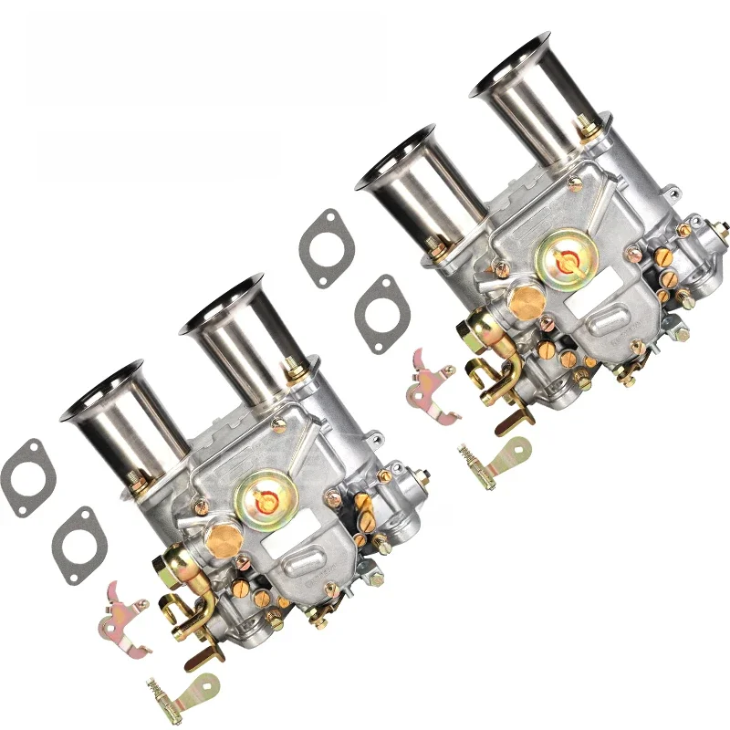 2PCS X 45 DCOE Weber Vergaser Carb Assy Für 152G Twin Choke 19600,060 19600,017 4 Zylinder 6 Zylinder V8 Motor Dellorto Solex 45DCOE