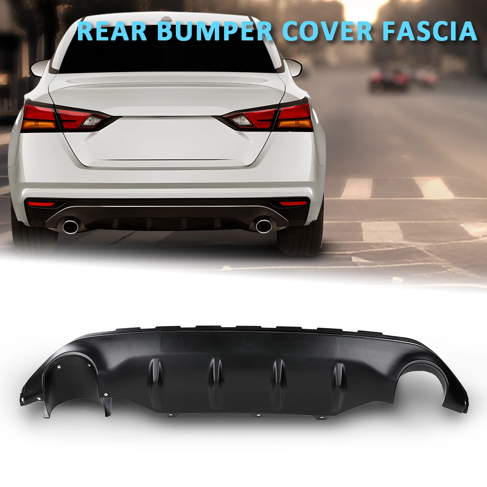 

Car Rear Lower Bumper Cover Fascia Fit for Nissan Altima 2019-2020 850B26Ca1H 850B26Ca1H, Ni1195103 Pp Black Strong Durable