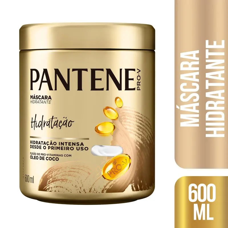 Máscara Hidratante Pantene Hidratação 600ml